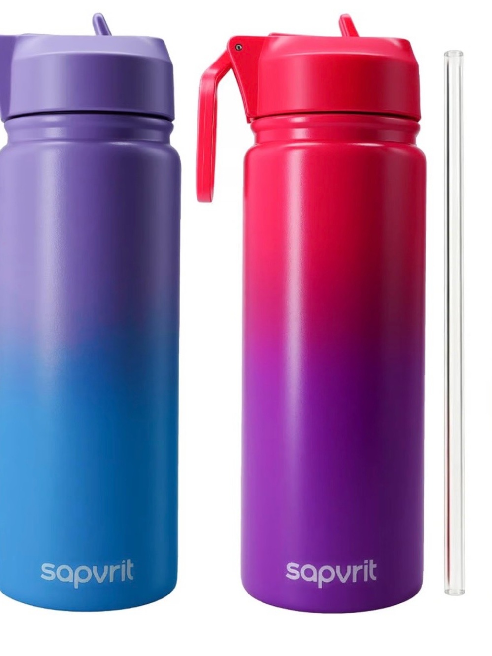 Sapvrit Kids Gradient Insulated Water Bottle - Pink/Purple